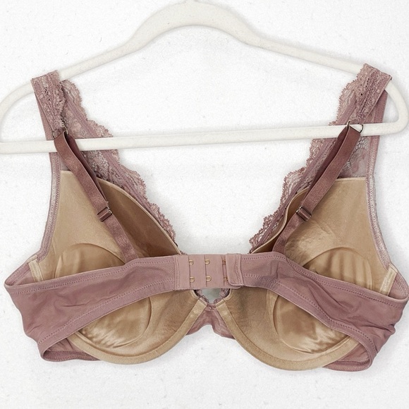 ThirdLove 24/7 Lace Contour Plunge Bra Twilight 38E - Picture 2 of 8